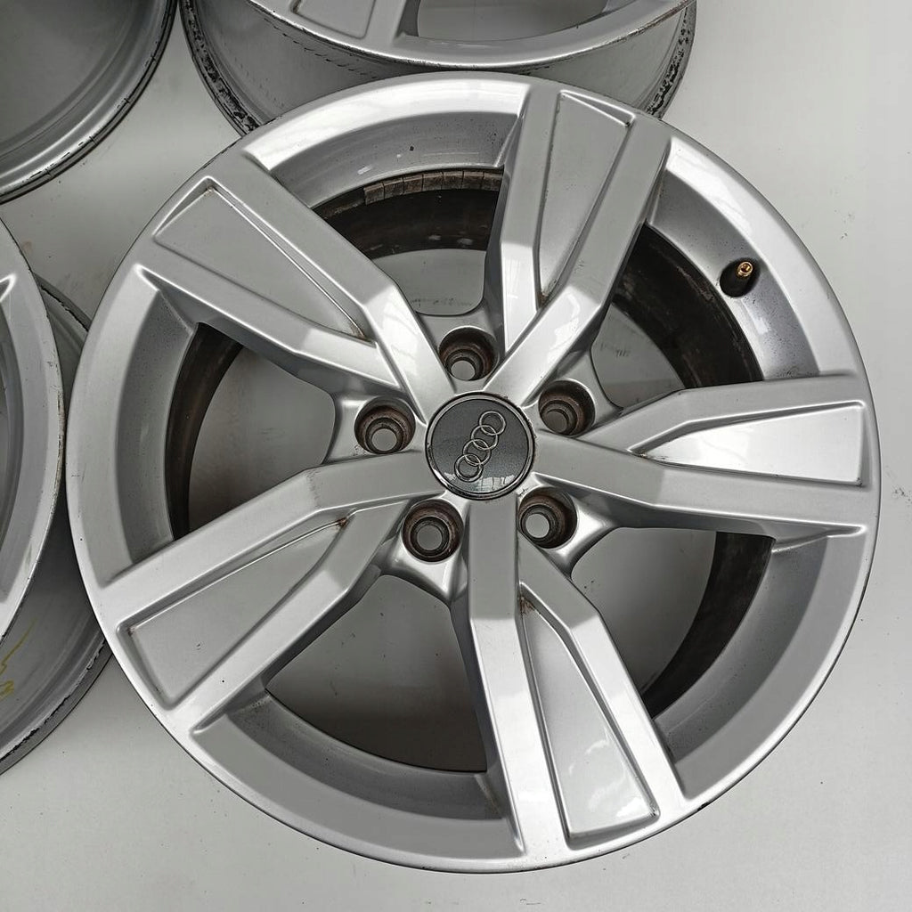 4x Alufelge 16 Zoll 7.0" 5x112 35ET Glanz Silber 8W0601025A Audi A4 B9 Rim Wheel FEL9502877838dl