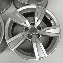 Laden Sie das Bild in den Galerie-Viewer, 4x Alufelge 16 Zoll 7.0" 5x112 35ET Glanz Silber 8W0601025A Audi A4 B9 Rim Wheel FEL9502877838dl