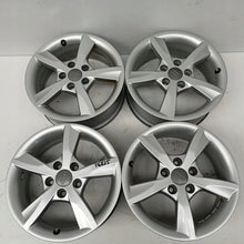 Laden Sie das Bild in den Galerie-Viewer, 4x Alufelge 16 Zoll 6.0" 5x112 48ET Glanz Silber 8V0071496 Audi A3 Rim Wheel FEL3514274589ga