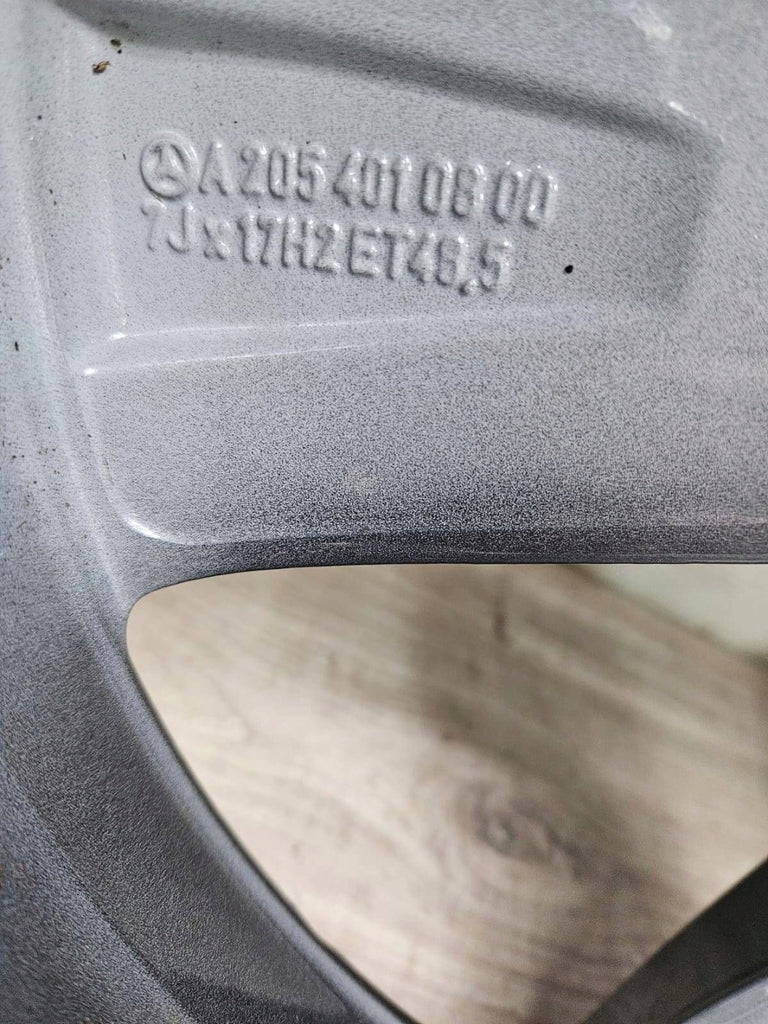 1x Alufelge 17 Zoll A2054010800 Mercedes-Benz W205 A205 Rim Wheel FEL8101144859og