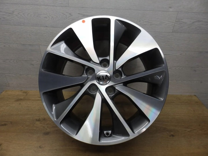 1x Alufelge 18 Zoll 7.5" 5x114.3 52 5ET 52910D6310 Kia Optima Rim Wheel FEL4965991241op