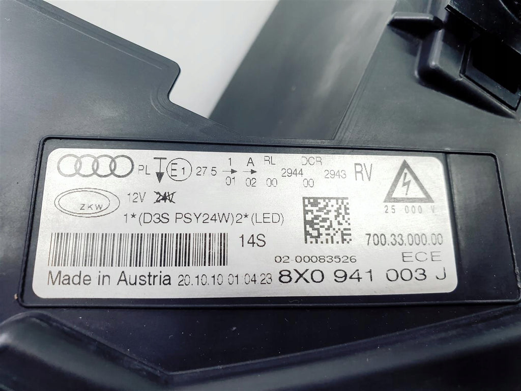 Frontscheinwerfer Audi A1 8X0941003 LED Links Scheinwerfer Headlight