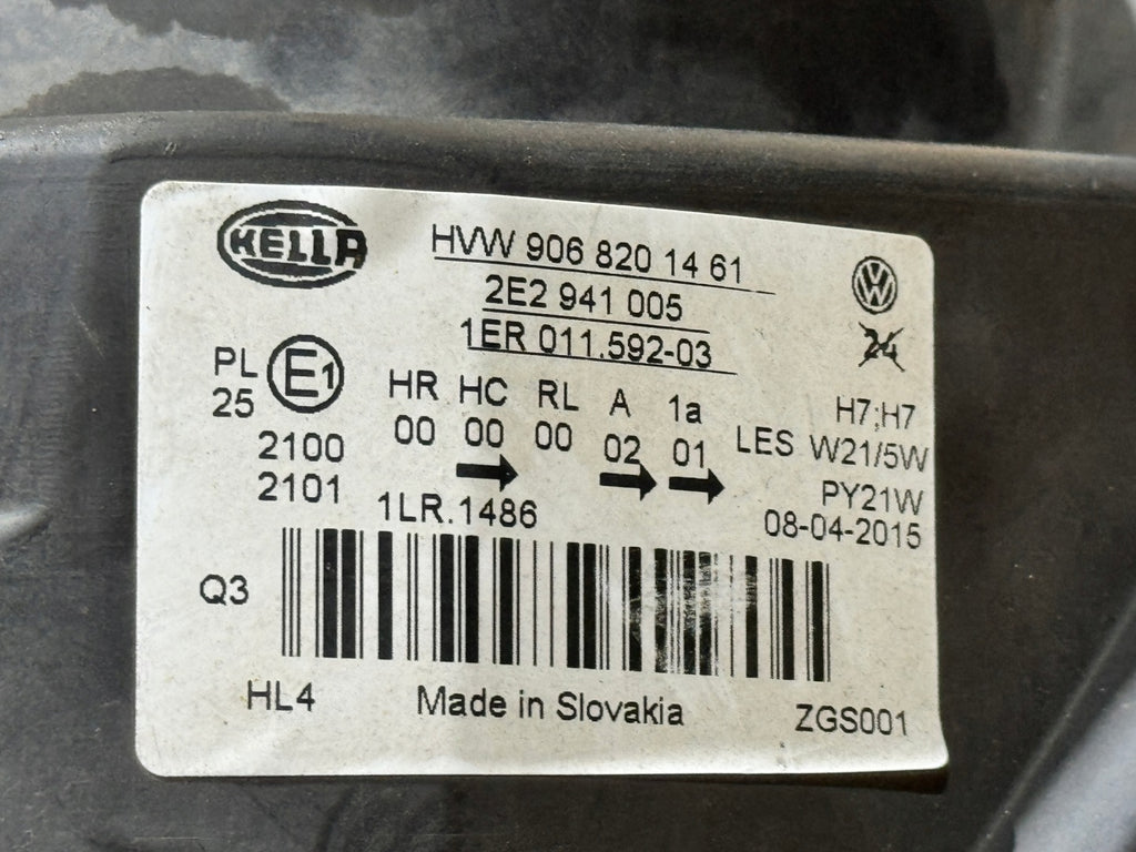 Frontscheinwerfer VW Crafter 2E2941005 9068201461 Links Scheinwerfer Headlight SCH6937803900ah