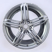 Load image into Gallery viewer, 1x Alufelge 19 Zoll 8.5&quot; 5x112 48ET Glanz Silber 4F0601025DE Audi A6 Rim Wheel