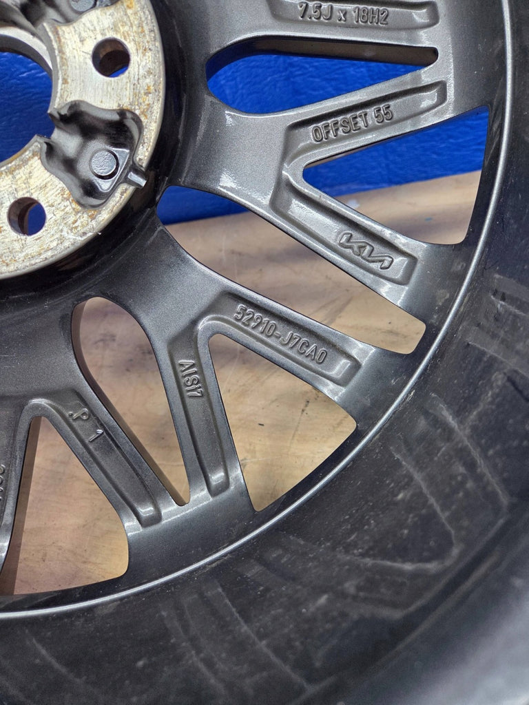 1x Alufelge 18 Zoll 52910J7CA0 Kia III Pro Rim Wheel FEL6789646425jk
