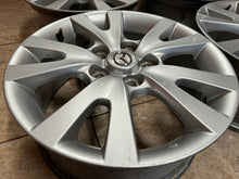 Load image into Gallery viewer, 4x Alufelge 16 Zoll 6.5" 5x114.3 52 5ET Glanz Silber 8K996 Mazda I Rim Wheel FEL8689776965lg