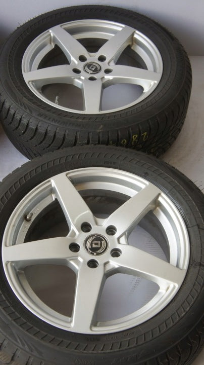 4x Alufelge 17 Zoll 7.5" 5x112 52ET Audi Rim Wheel FEL3434271150ey
