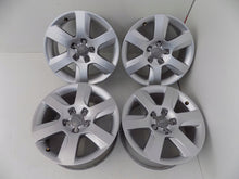 Laden Sie das Bild in den Galerie-Viewer, 4x Alufelge 17 Zoll 7.5" 5x112 26ET Glanz Silber 4H0601025A Audi A8 Rim Wheel FEL1838397930ef