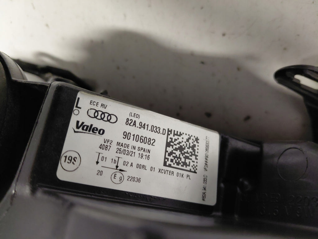 Frontscheinwerfer Audi A1 82A941033D Full LED Links Scheinwerfer Headlight SCH8542155226iu