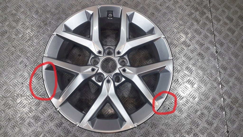 1x Alufelge 17 Zoll 7.0" 5x112 41ET Glanz Silber 6898299 BMW 1 Mini Rim Wheel FEL1247249263jr