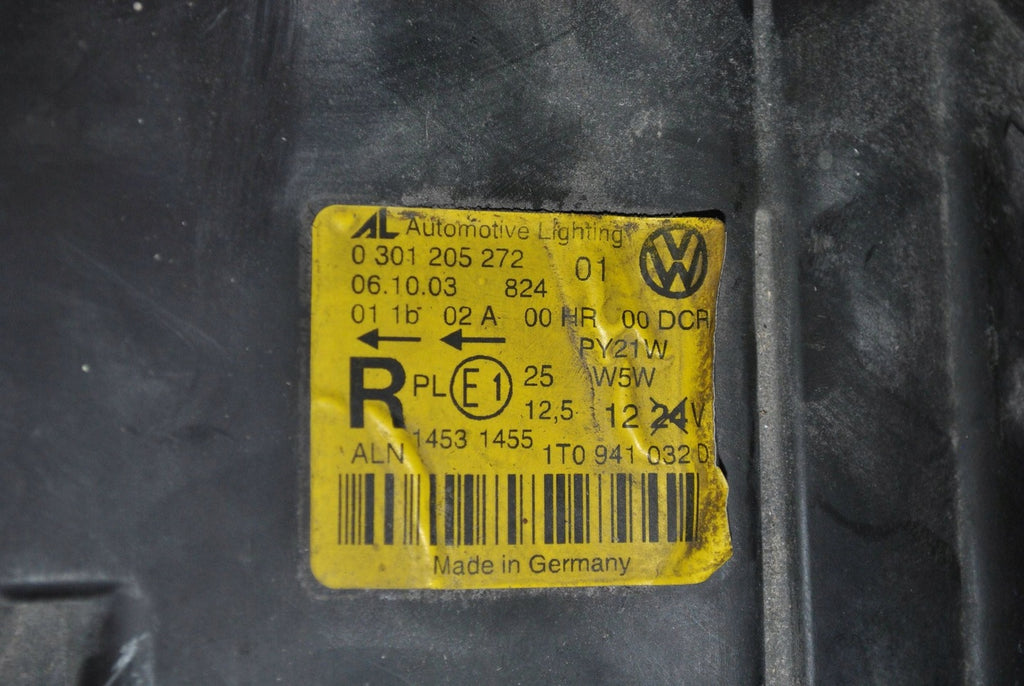 Frontscheinwerfer VW Touran 301205272 Xenon Rechts Scheinwerfer Headlight