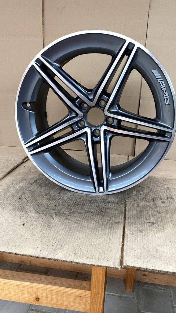 1x Alufelge 20 Zoll 9.5" 5x112 Schwarz A2904011800 Mercedes-Benz Amg Gt FEL3386417942ef