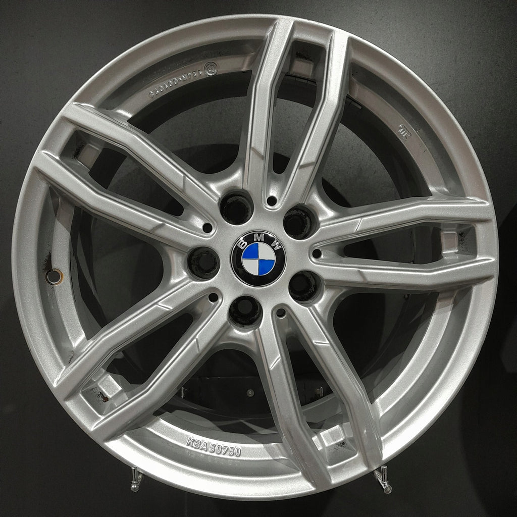 4x Alufelge 17 Zoll 7.5" 5x112 27ET Glanz Silber BMW 3 G21 G20 Rim Wheel FEL8040642794xb