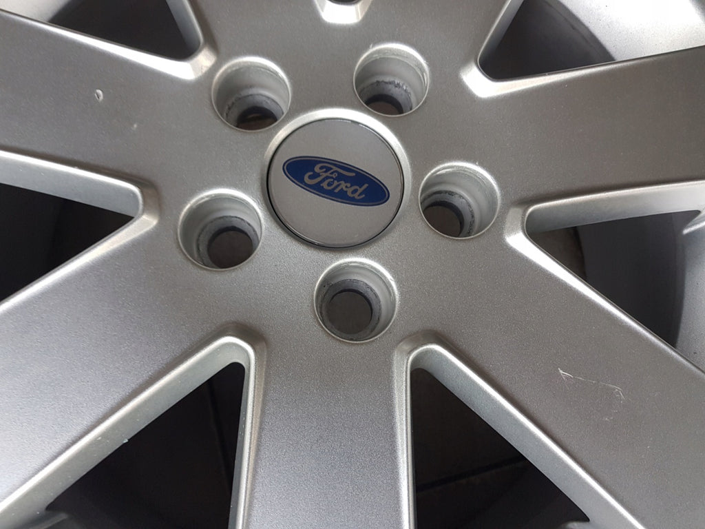 4x Alufelge 16 Zoll 6.5" 5x108 52 5ET Glanz Silber Ford Mondeo I Focus Cmax FEL3466299258wx