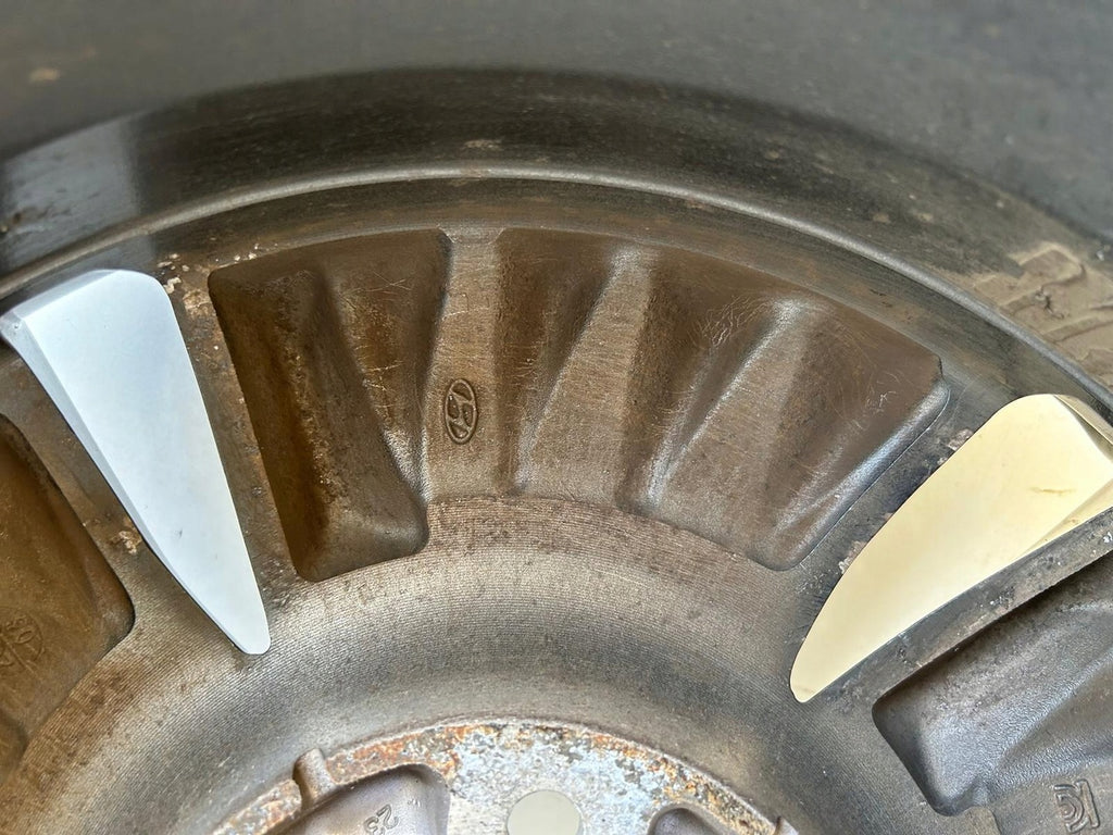 1x Alufelge 16 Zoll 6.5" 5x114.3 50ET Glanz Grau 52910-G2700 Hyundai Ioniq Mg