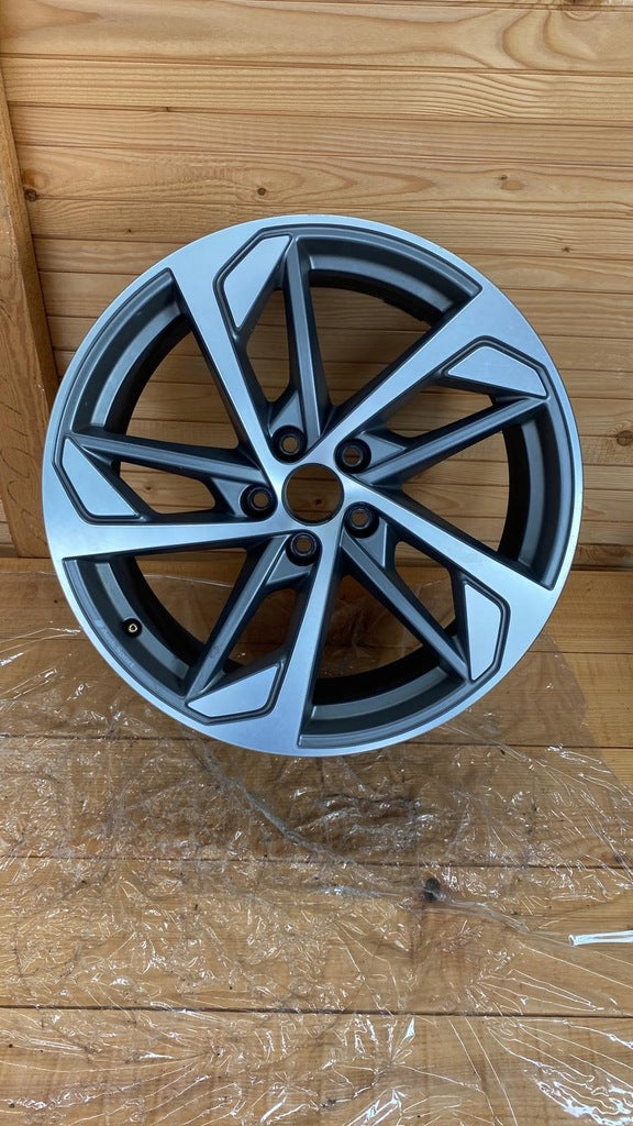 1x Alufelge 19 Zoll 8.5" 5x112 38ET Glanz Grau 83A601025 Audi Q3 Mg Rim Wheel FEL9534582058fr