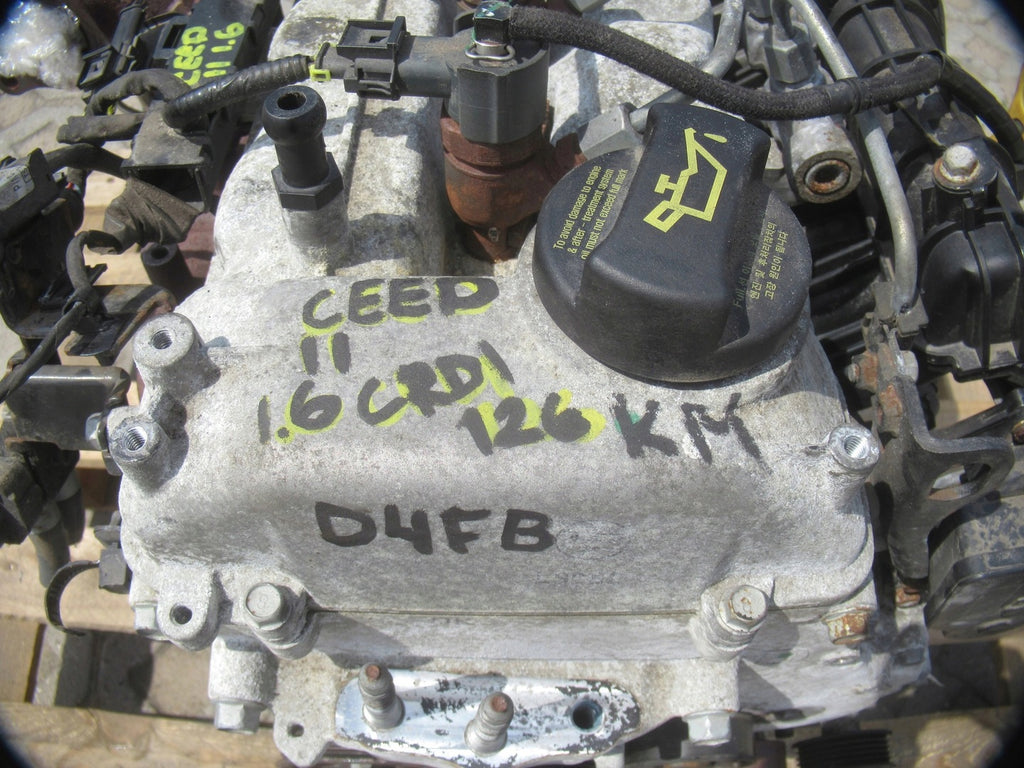 Motor Hyundai Kia II Ceed D4FB 1.6 CRDI 155TKm Diesel Engine Komplett