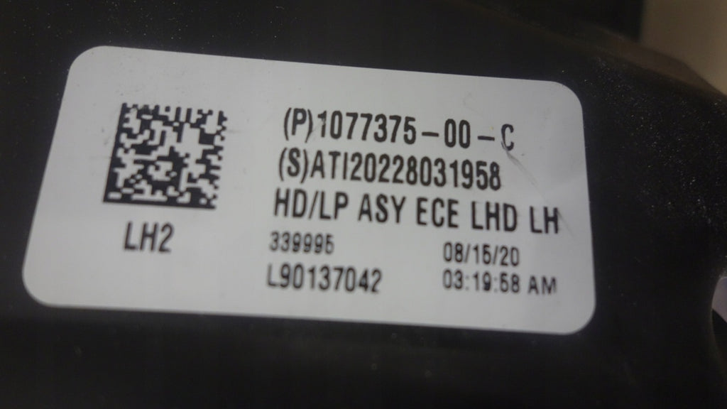 Frontscheinwerfer Tesla Model 3 1077375-00-C LED Links Scheinwerfer Headlight