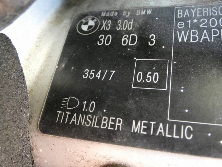 Motor BMW X3 E83 M57N2 306D3 3.0 218PS 191TKm Diesel Engine Komplett MOT7630636395qm