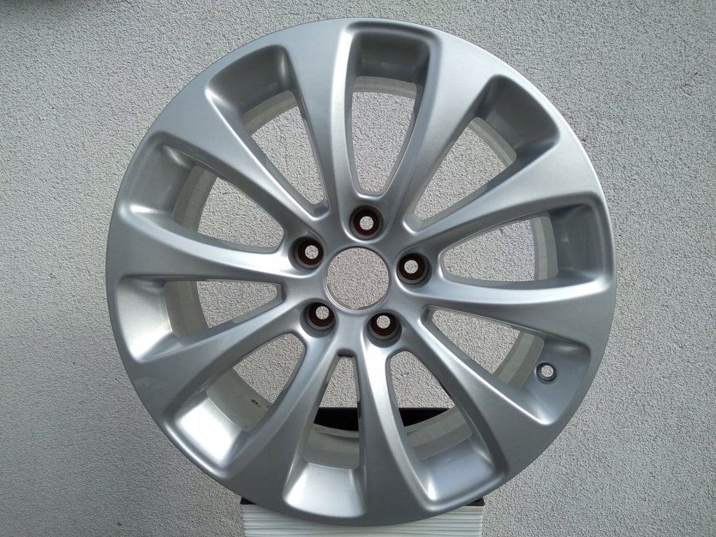 1x Alufelge 17 Zoll 7.0" 5x110 35ET Glanz Silber OP056 Opel Zafira Rim Wheel FEL8223503255gq