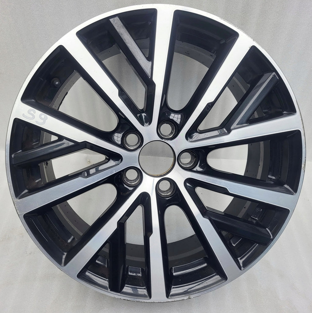 1x Alufelge 18 Zoll 7.5" 5x108 50 5ET Glanz Schwarz 31423872 Volvo V40 Rim Wheel FEL9877439031ps
