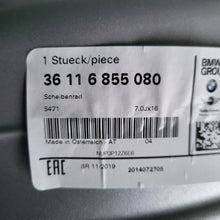 Laden Sie das Bild in den Galerie-Viewer, 1x Alufelge 16 Zoll 7.0" 5x112 52ET 6855080 BMW F45 1 F40 Rim Wheel FEL9414616011xp