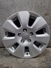 Load image into Gallery viewer, 1x Alufelge 16 Zoll 7.5&quot; 5x112 37ET Glanz Silber 4G0601025 Audi Rim Wheel