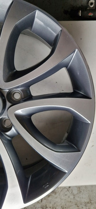 1x Alufelge 17 Zoll 7.0" 5x114.3 47ET Glanz Grau 1KR7A Nissan I 1 Rim Wheel FEL3851107571kl