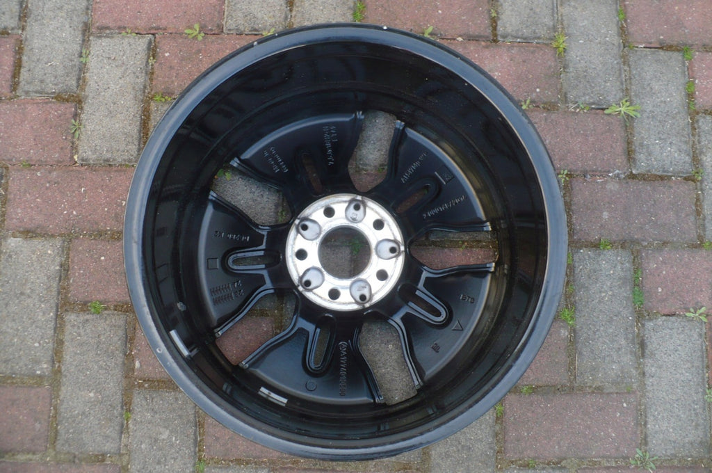 1x Alufelge 18 Zoll 7.5" 5x112 49ET Glanz Schwarz A1774010500 Mercedes-Benz FEL2111416296us