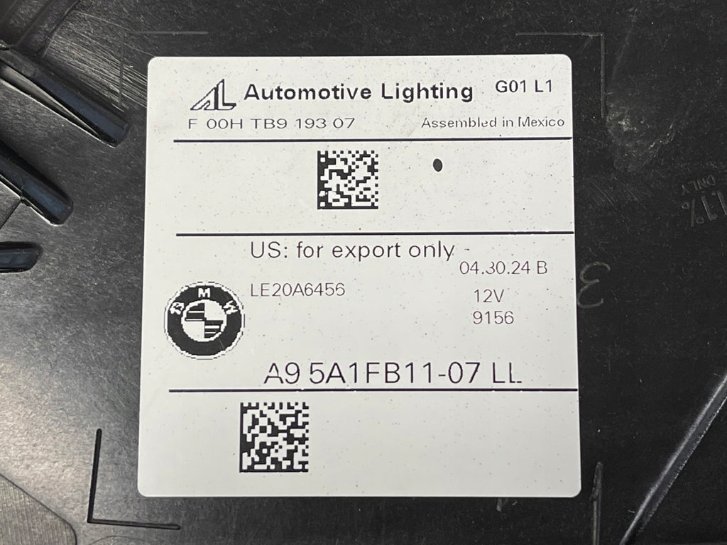 Frontscheinwerfer BMW X3 G01 G02 A95A1FB11-07 Links Scheinwerfer Headlight SCH8739320795yf