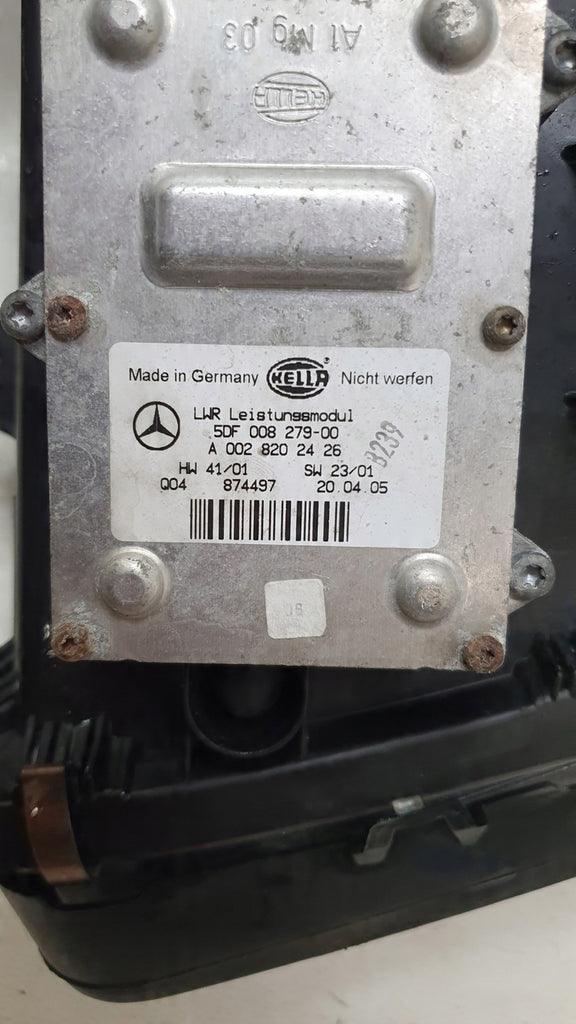 Frontscheinwerfer Mercedes-Benz Slk Ein Stück (Rechts oder Links) Headlight