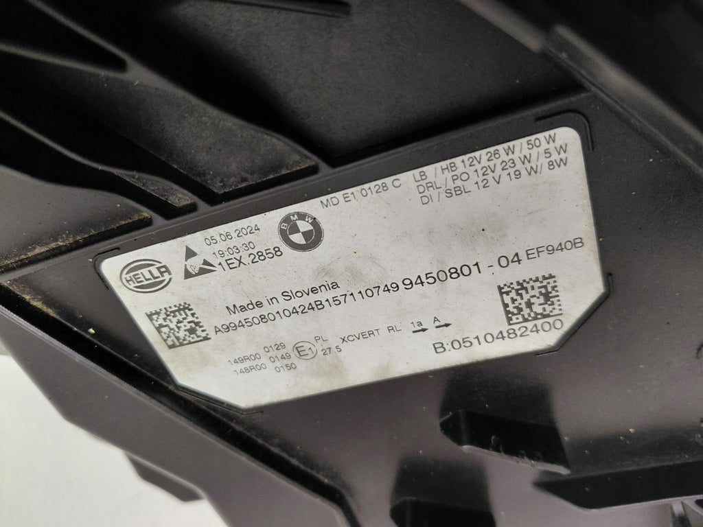 Frontscheinwerfer BMW G20 9450801 Full LED Links Scheinwerfer Headlight SCH7055795873hy