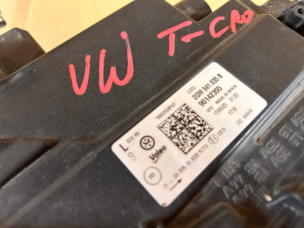 Frontscheinwerfer VW T-Cross 2GM941035B Full LED Links Scheinwerfer Headlight SCH8092642997vm