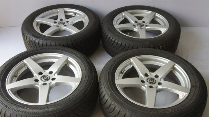 4x Alufelge 17 Zoll 7.5" 5x112 52ET Audi Rim Wheel FEL3434271150ey