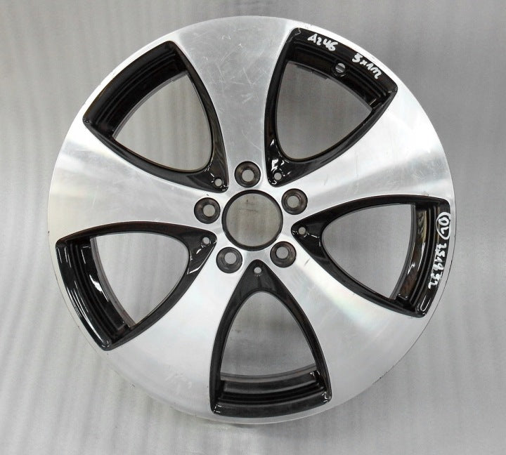 1x Alufelge 18 Zoll 7.5" 5x112 52ET Glanz Schwarz A2464011300 Mercedes-Benz Cla FEL6632802816hn