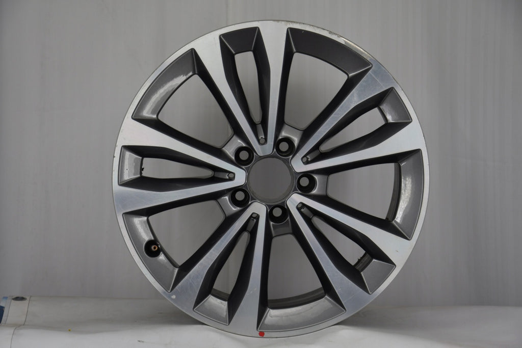 1x Alufelge 18 Zoll 7.5" 5x112 52ET Glanz Schwarz A4474015400 Mercedes-Benz FEL1431548280cg