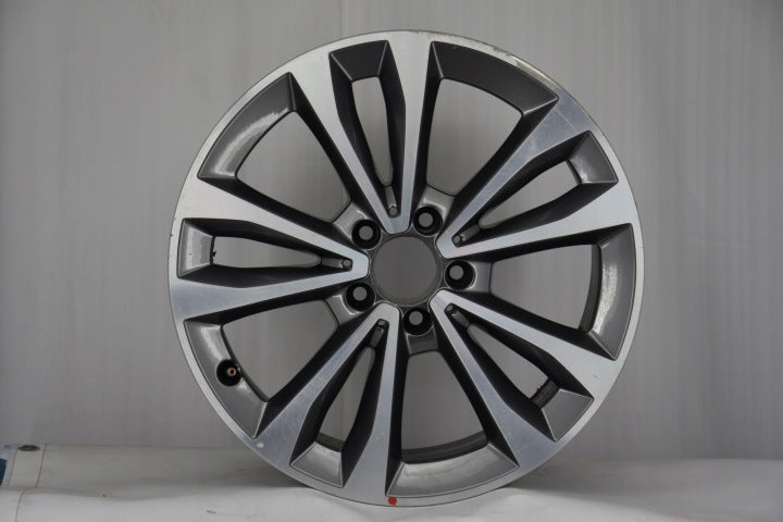 1x Alufelge 18 Zoll 7.5" 5x112 52ET Glanz Schwarz A4474015400 Mercedes-Benz FEL1431548280cg