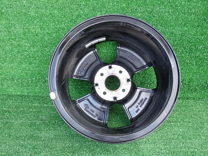 1x Alufelge 15 Zoll 5.5" 4x100 42ET Schwarz 403009349R Renault Rim Wheel