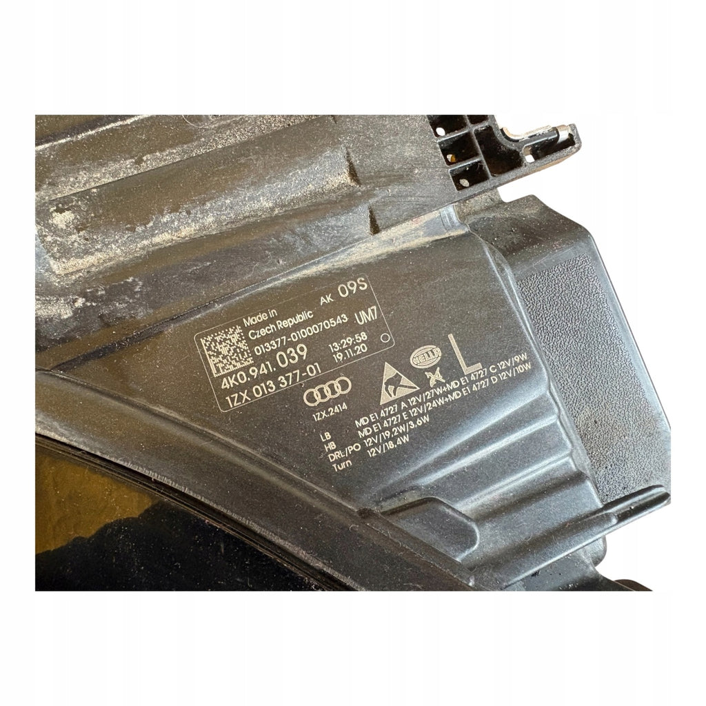 Frontscheinwerfer Audi A6 4K0941039 Links Scheinwerfer Headlight SCH9518795497mn
