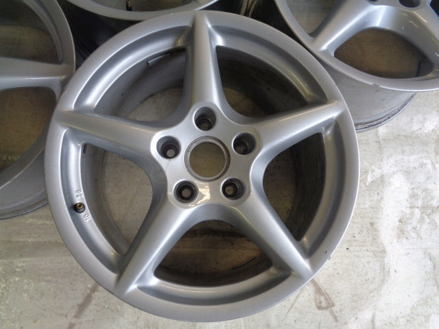 4x Alufelge 18 Zoll 8.0" 5x130 57ET 99736213600 Porsche Rim Wheel FEL7889760199ph