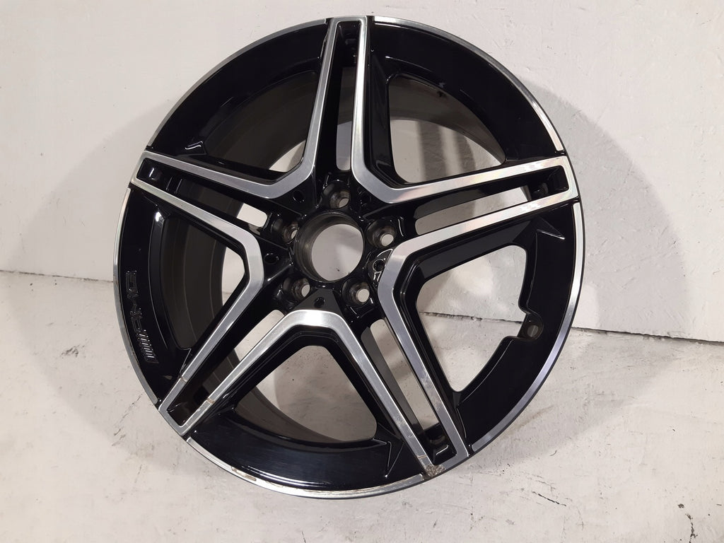 1x Alufelge 18 Zoll 7.5" 5x112 49ET Glanz Grau A1774011500 Mercedes-Benz