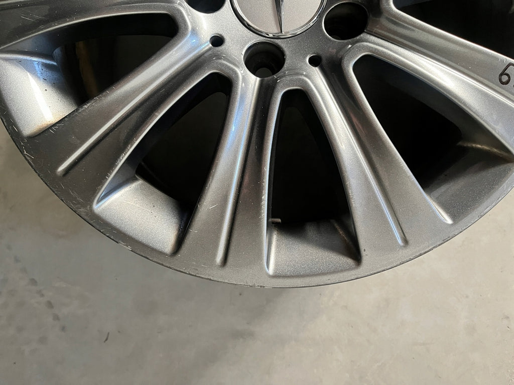 1x Alufelge 16 Zoll 8.0" 5x112 46ET Glanz Graphit A2124015802 Mercedes-Benz W212