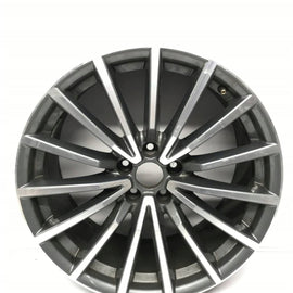1x Alufelge 19 Zoll Schwarz 8W0601025AN Audi A4 B9 Rim Wheel FEL8390824526vz