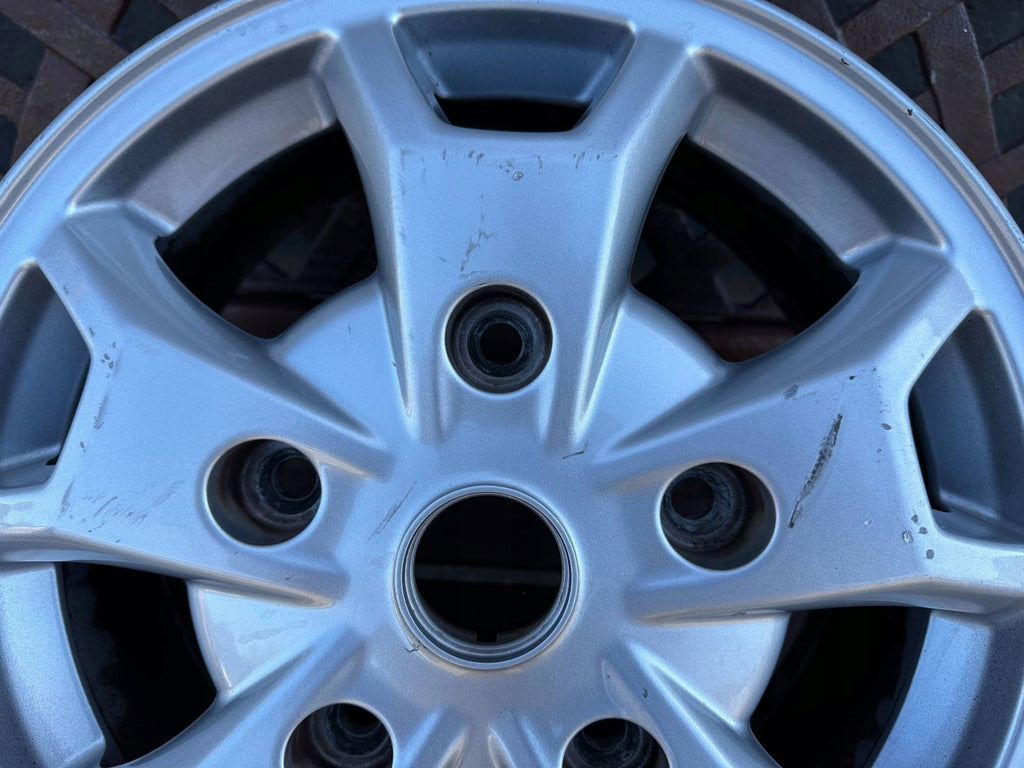 1x Alufelge 16 Zoll 6.5" 5x160 60ET Glanz Silber BK21-BC Ford Transit Custom FEL4974569915fp