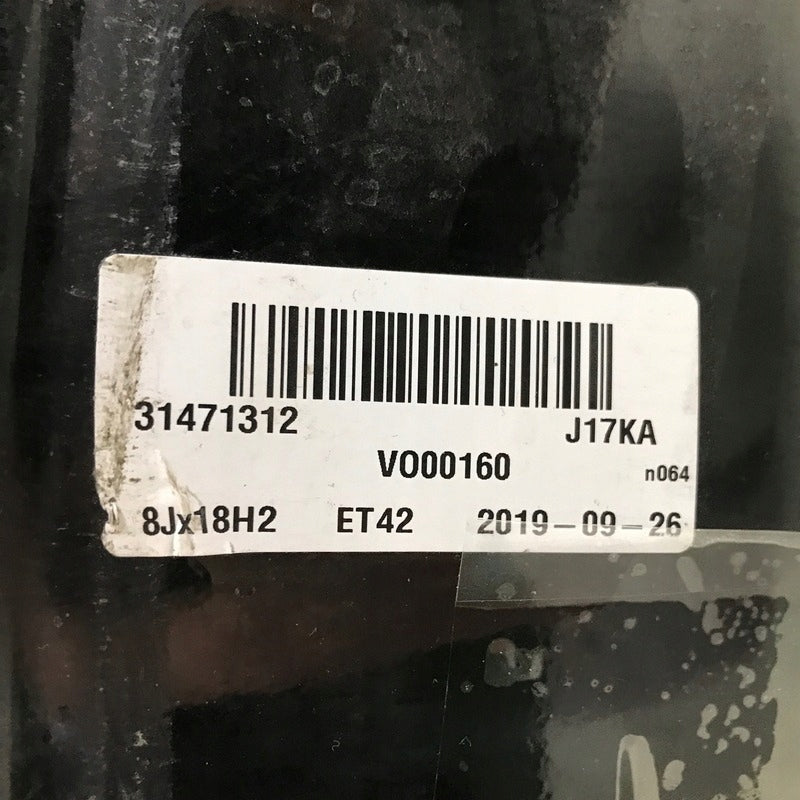 1x Alufelge 18 Zoll 8.0" 5x108 42ET 31471312 Volvo S60 V60 Rim Wheel