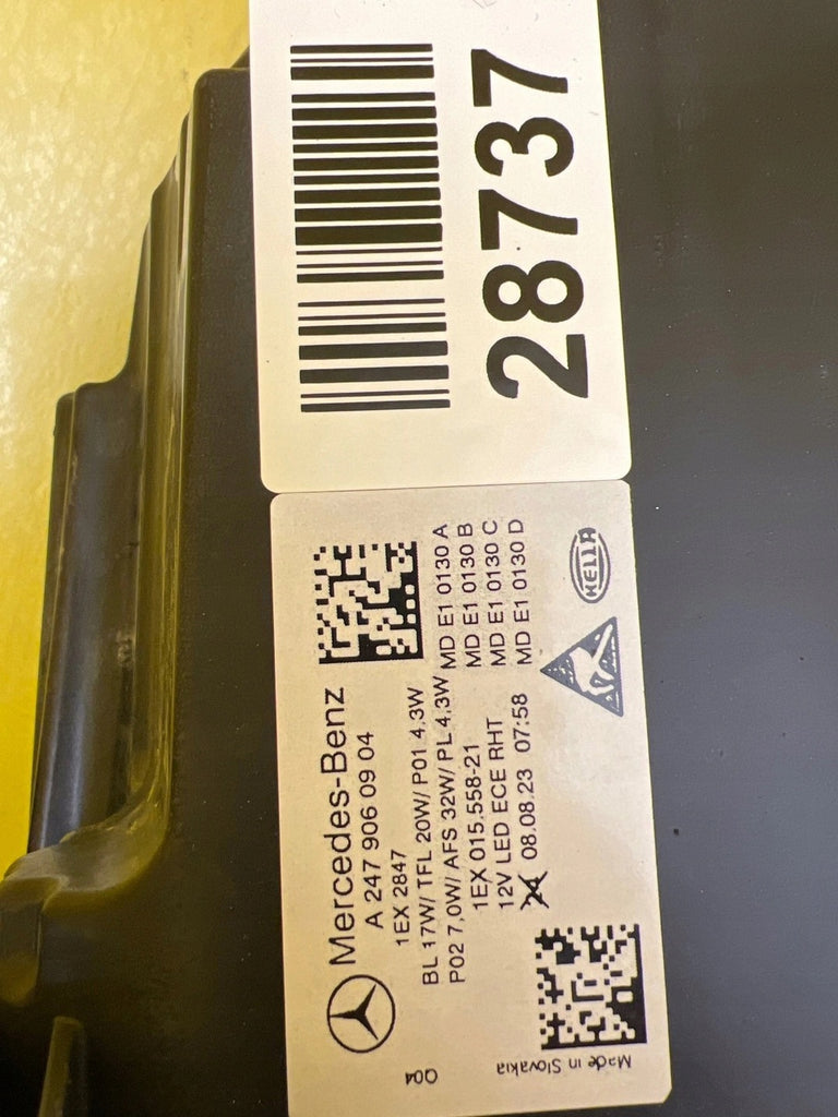 Frontscheinwerfer Mercedes-Benz W247 A2479060904 LED Links Headlight SCH7554226758qo