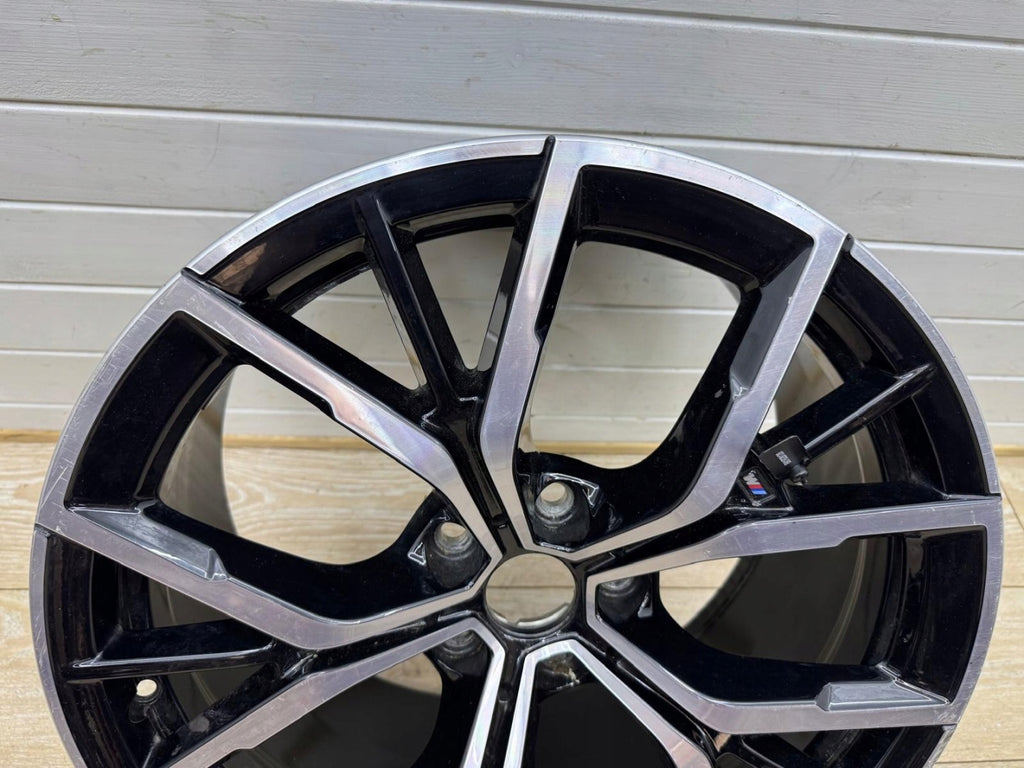 1x Alufelge 19 Zoll 9.0" 5x112 44ET Glanz 8747235 BMW 5 G31 G30 Rim Wheel FEL4427451689ch