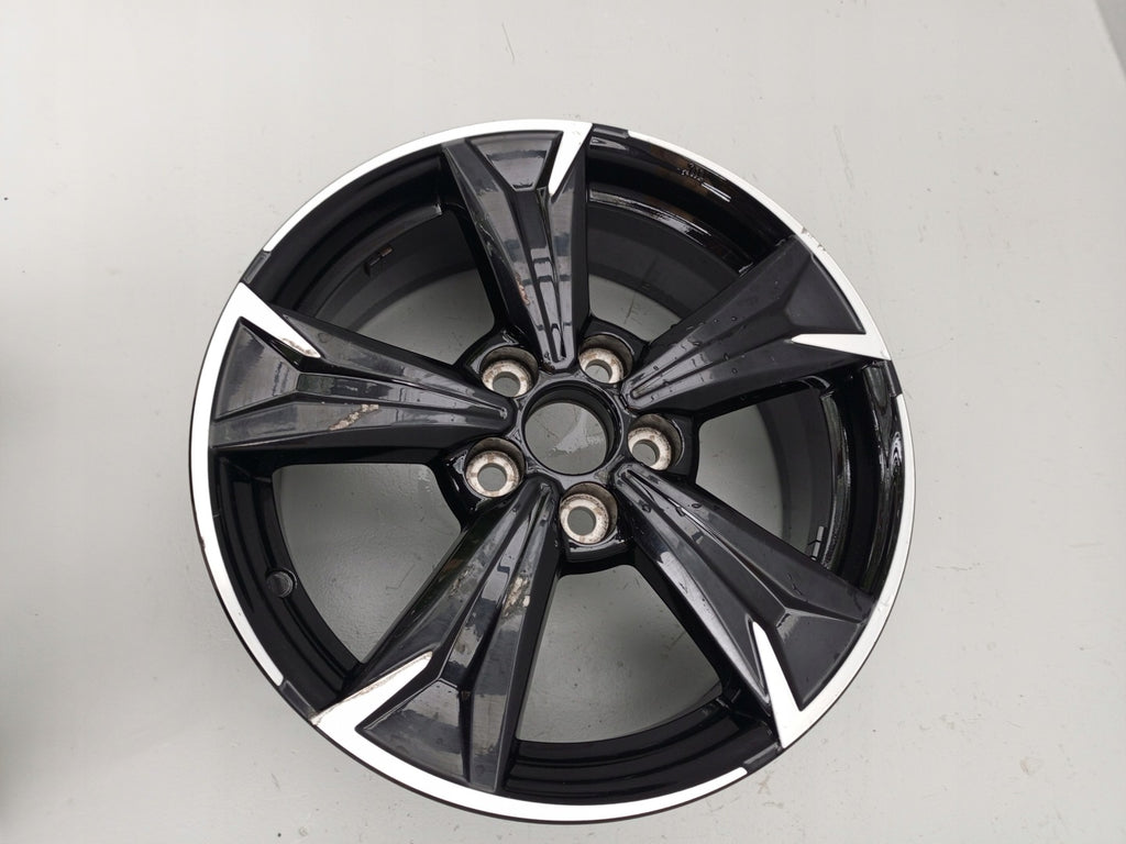 1x Alufelge 17 Zoll 6.5" 5x114.3 45ET Glanz Schwarz Toyota Verso Rim Wheel FEL2959667899no