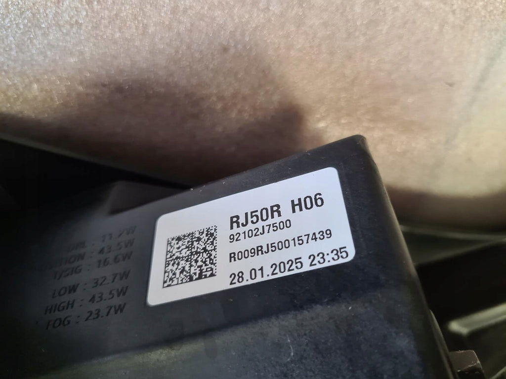 Frontscheinwerfer Kia Ceed 92102J7500 Rechts Scheinwerfer Headlight