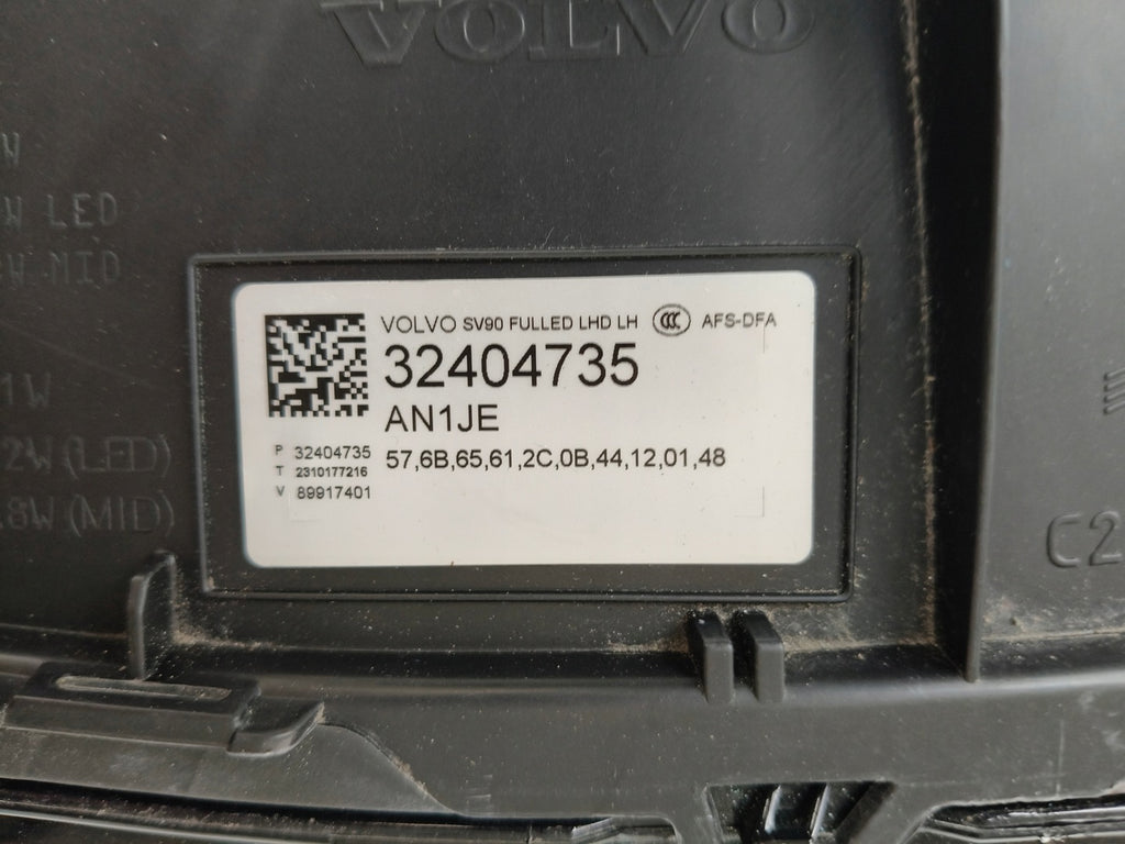 Frontscheinwerfer Volvo S90 V90 32404735 Full LED Links Scheinwerfer Headlight SCH9995737401ra